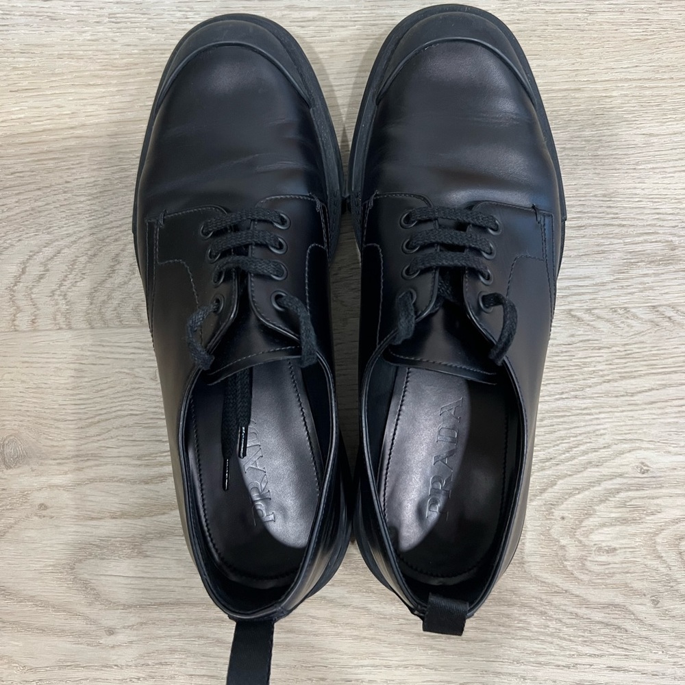 PRADA MEN’s LACE UP SHOES (US size 8,5) - Picture 3 of 6